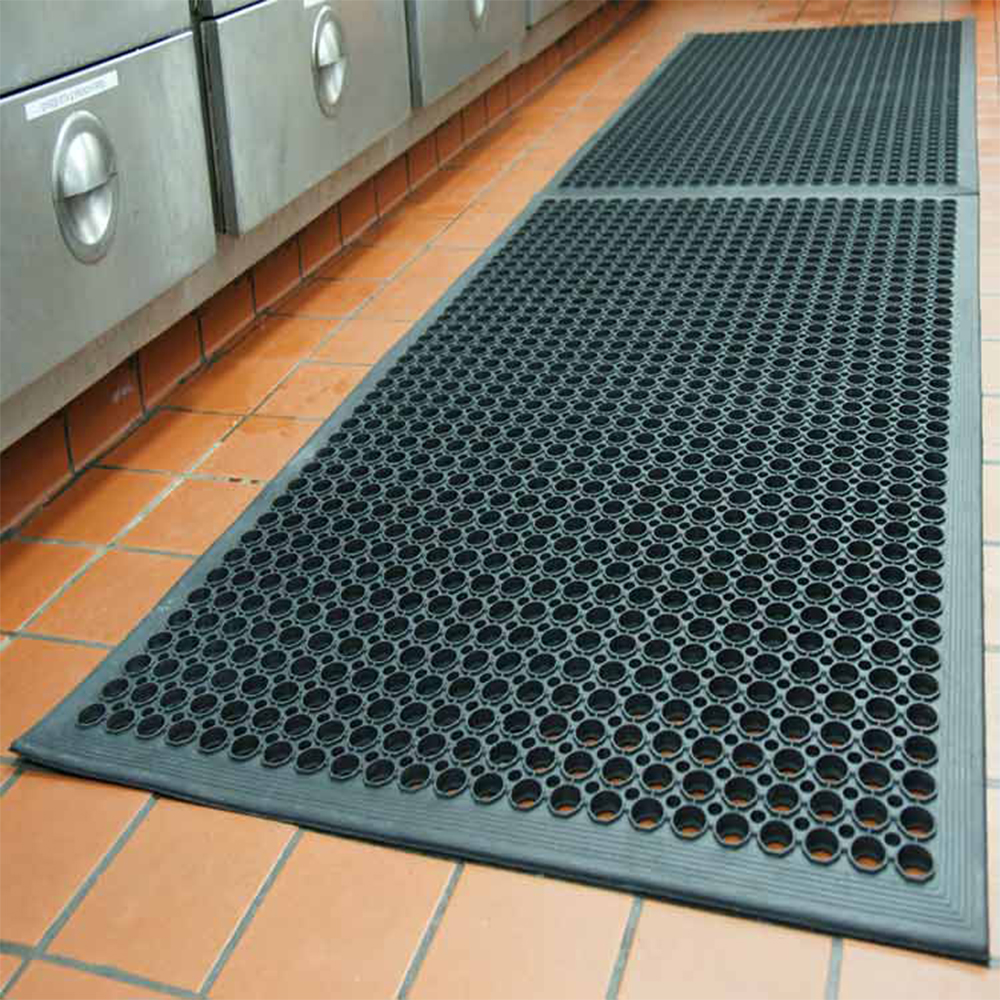 TAPER EDGE HOLE RUBBER MAT – Rubber Mats Chennai