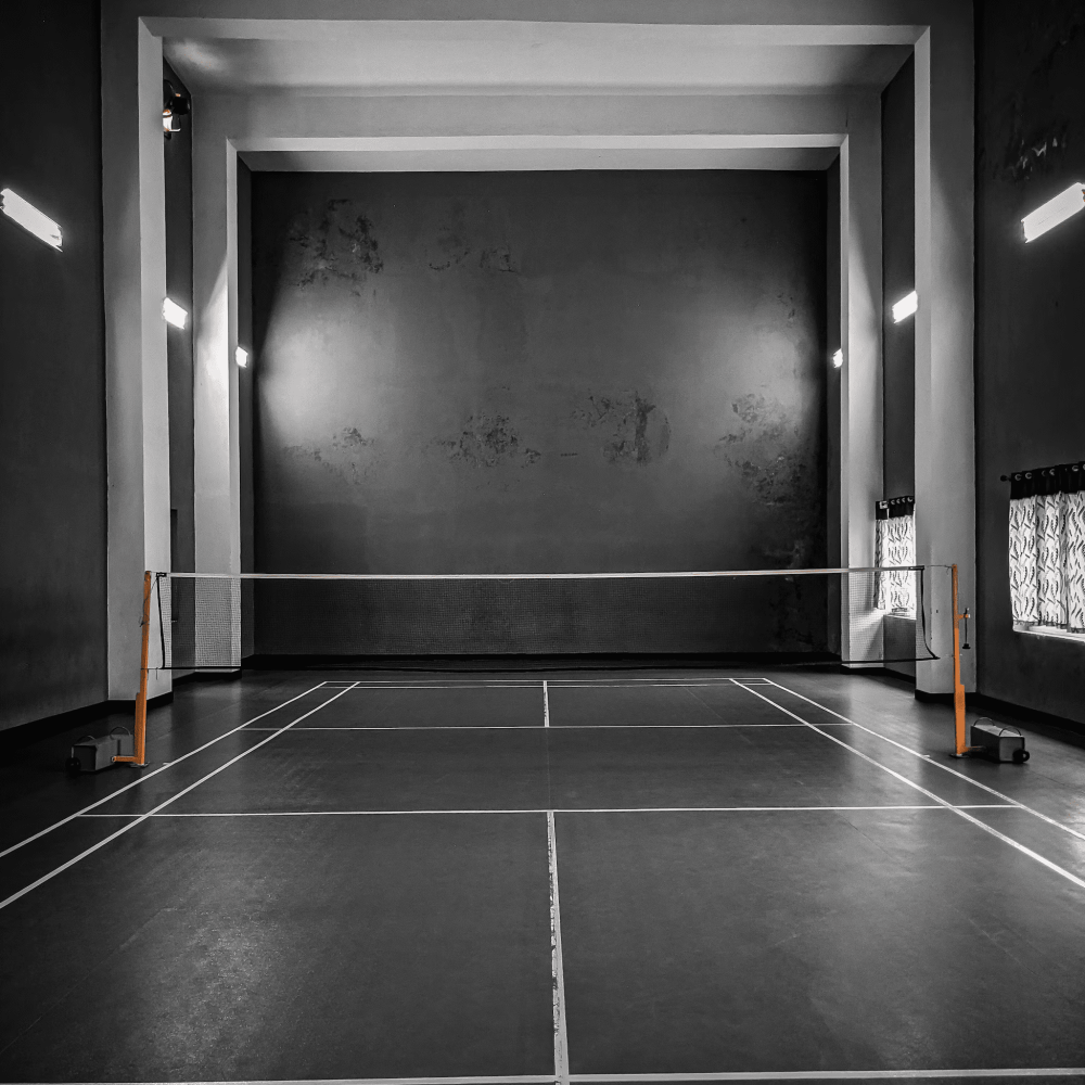 IL PUZZLE BADMINTON COURT RUBBER MATS